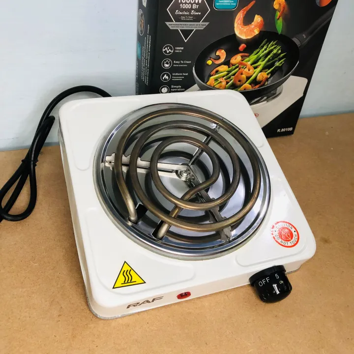 RAF Single Coil Electric Stove – 1000W Portable Hot Plate / RAF Single Coil Electric Stove – 1000W Portable Hot Plate