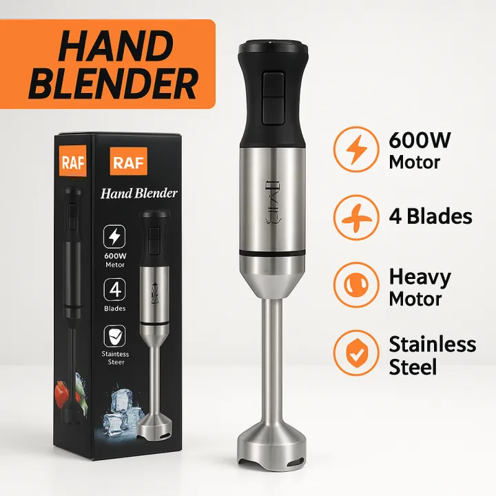 Title: RAF Hand Blender R.294 – 21-Speed Powerful Stick Blender (600W) / Title: RAF Hand Blender R.294 – 21-Speed Powerful Stick Blender (600W)