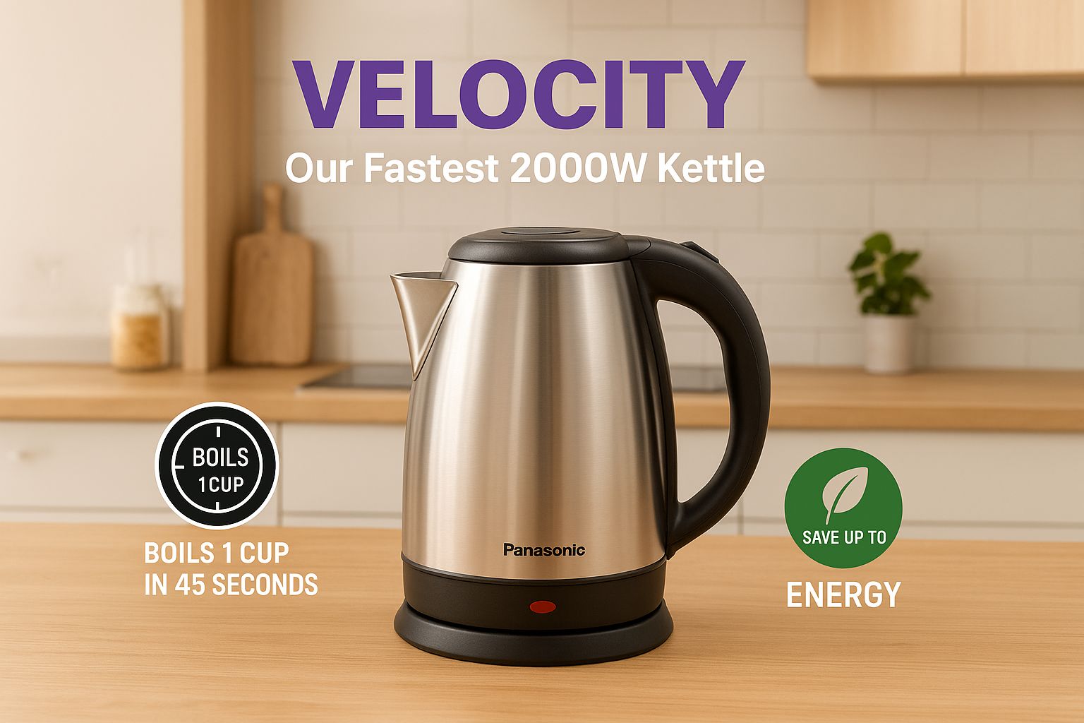 Panasonic Electric Kettle 2000W Kettle
